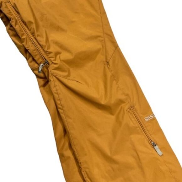 Sessions Khaki Snowboard Ski Pants | Size S - Picture 6 of 7